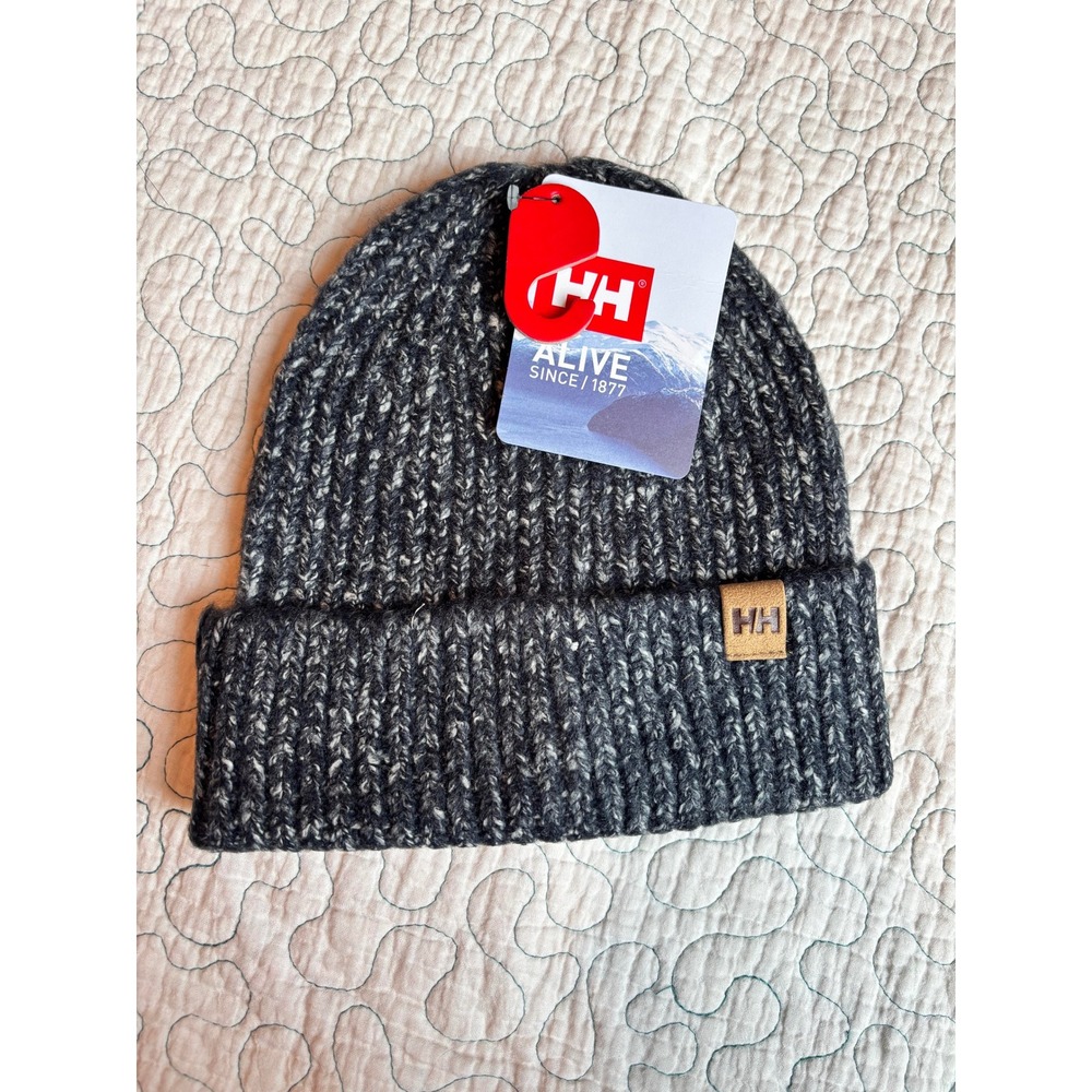 Helly Hansen Mens Cozy Beanie Knit Cuffed Winter Hat OS